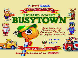 Richard Scarry's Busytown - Screenshot 1/5