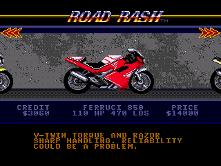 Road Rash - Screenshot 4/5