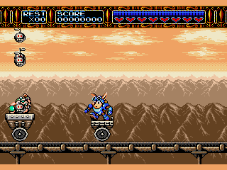 Rocket Knight Adventures - Screenshot 4/5