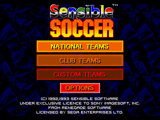 Sensible Soccer - Screenshot 1/9