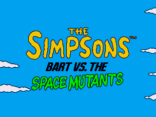 Simpsons, The - Bart vs The Space Mutants - Screenshot 1/5