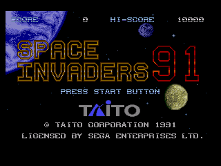 Space Invaders 91 - Screenshot 1/9