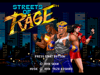 Streets of Rage - Screenshot 1/6