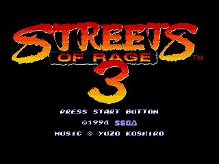 Streets of Rage 3 - Screenshot 1/11