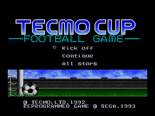 Tecmo Cup - Screenshot 1/5