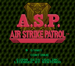 A.S.P. Air Strike Patrol - Screenshot 1/4