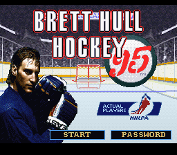 Brett Hull Hockey '95 » NES Ninja