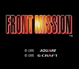 Front Mission - Screenshot 1/3