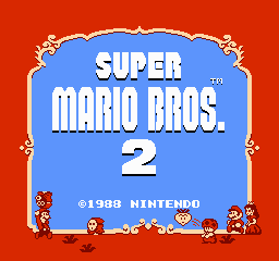 Super Mario Bros. 2 - USA version - Screenshot 1/7